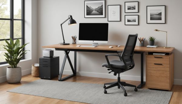 Optimiser son espace de travail avec un bureau sur mesure : les clés du succès